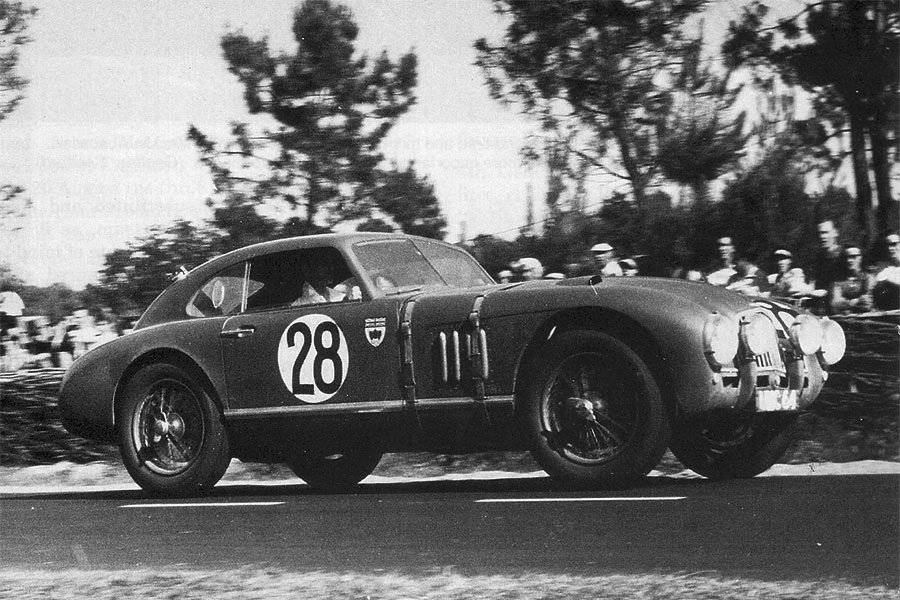 VIN: the works Aston Martin DB2 Le Mans Prototype chassis LMA/49/1