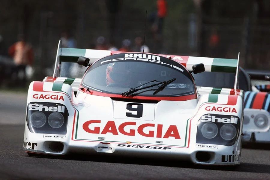 VIN: the Brun Motorsport / Trust Racing Team Porsche 956 chassis 111