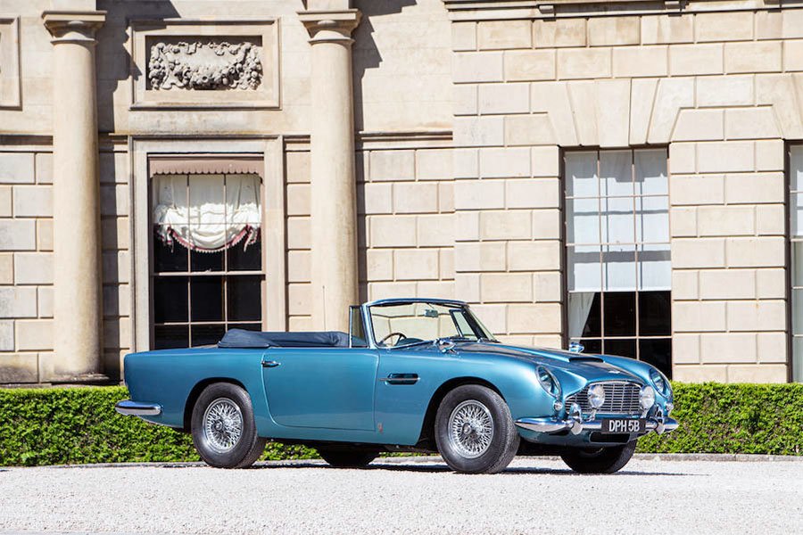 VIN: the Peter Sellers / Earl of Snowdon Aston Martin DB5 chassis DB5C/1512/R
