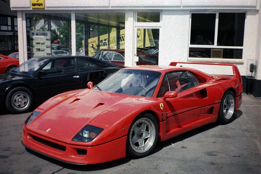 VIN: Nick Mason's Ferrari F40 chassis 78122