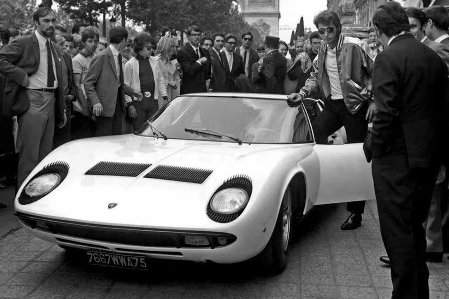 VIN: Johnny Hallyday's Lamborghini Miura P400 chassis 3006