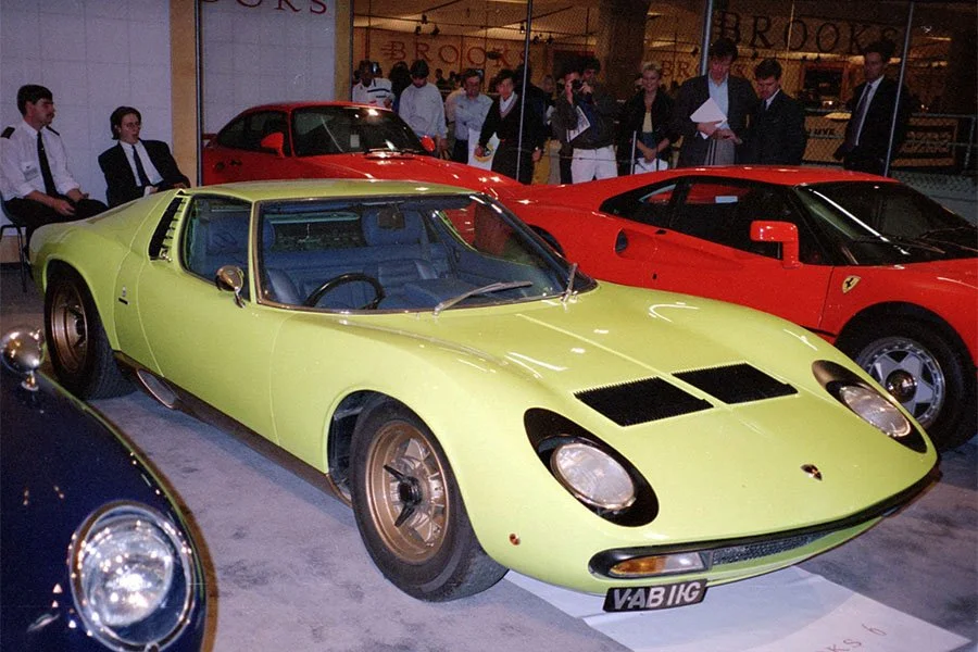 VIN: the Malcolm Guthrie Lamborghini Miura P400 chassis 3516