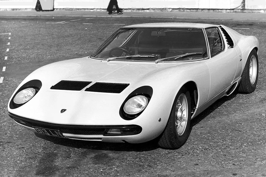 VIN: the Alfred Perry Lamborghini Miura P400 SV chassis 4812