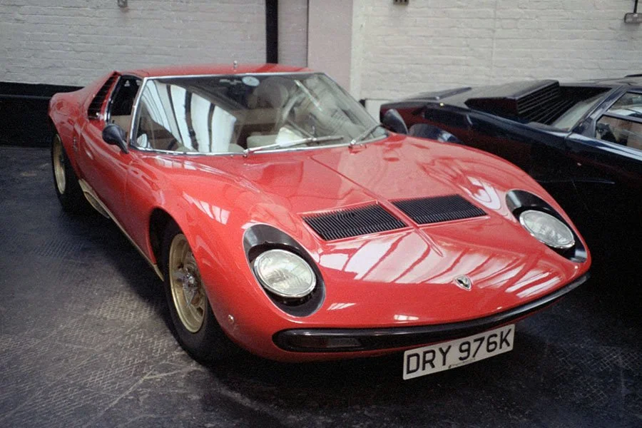 VIN: the Hew Dundas / Jay Kay Lamborghini Miura P400 SV chassis 4972