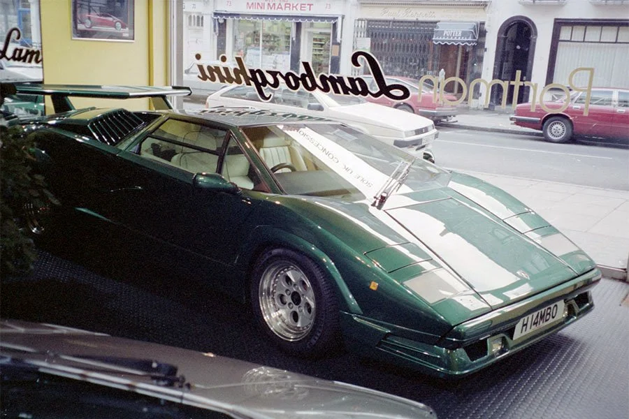 VIN: Lamborghini Countach 25th Anniversary chassis KLA12018