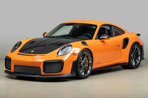 One to Buy: 1300 mile Pastel Orange 2018 Porsche 911 GT2 RS (991)