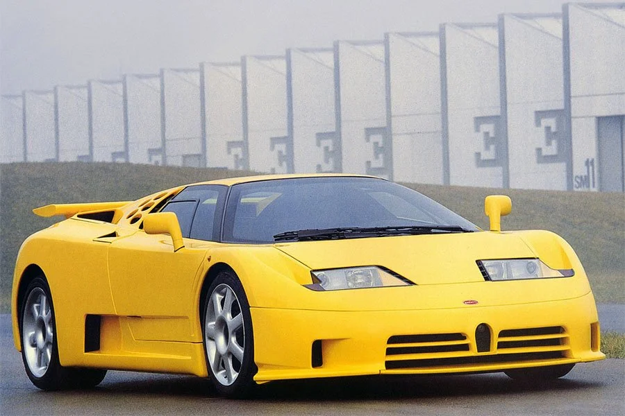 Michael Schumacher's Bugatti EB110 SS chassis SS39020