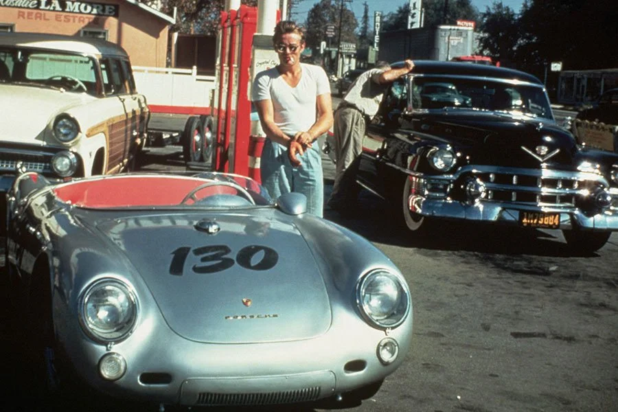 VIN: James Dean's Porsche 550 chassis 0055