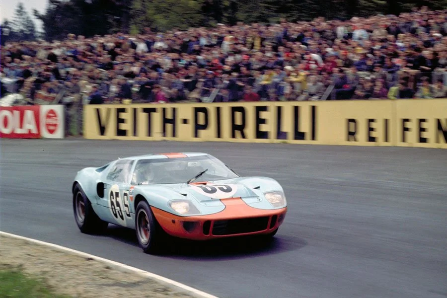 VIN: the 2-time Le Mans-winning Gulf Racing Ford GT40 Mk1 chassis P/1075