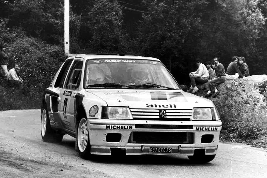 VIN: the works Peugeot 205 T16 Evolution 1 chassis C2