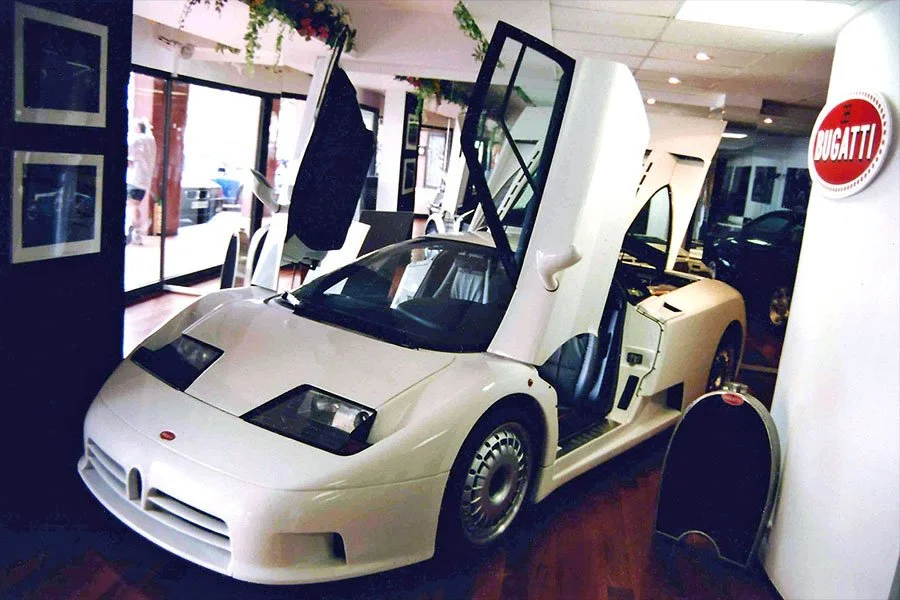 VIN: the unique ex-Paul Emile Bessade 1995 Bugatti EB110 GT chassis GT39099