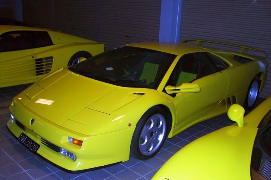 VIN: the Brunei Royal Family Lamborghini Diablo SE30 chassis RLA12122