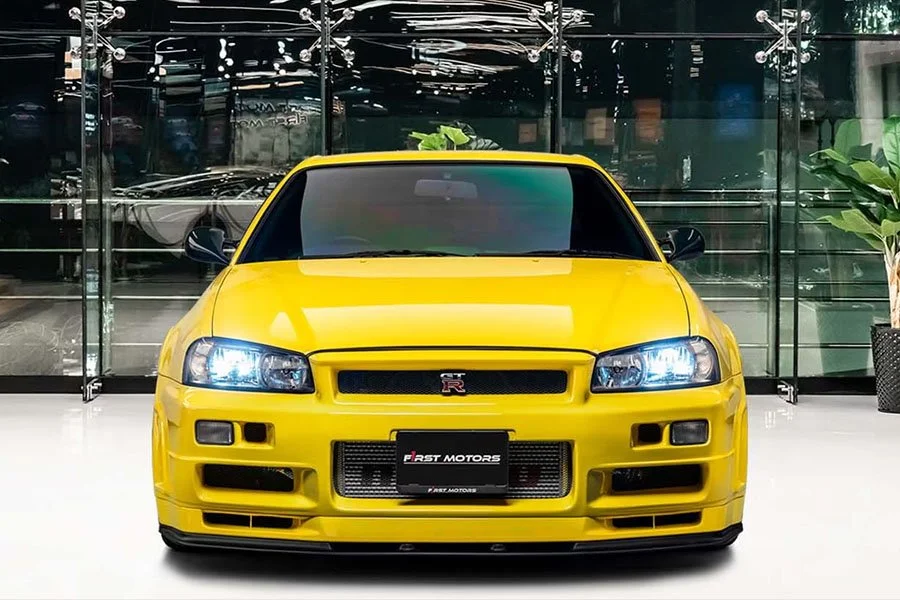 One to Buy: Nismo enhanced Lightning Yellow 1999 Nissan R34 Skyline GT-R V spec
