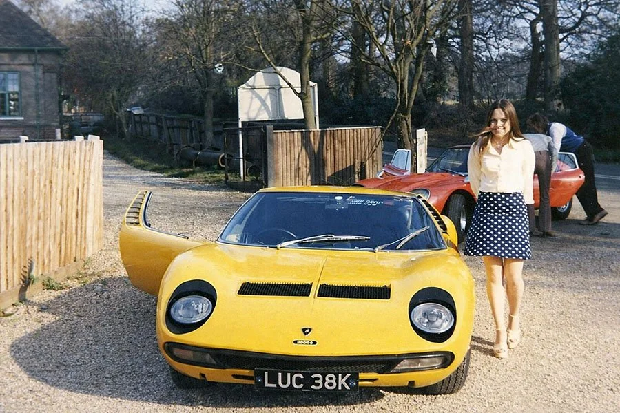 VIN: the Rod Stewart Lamborghini Miura P400 SV chassis 4818     