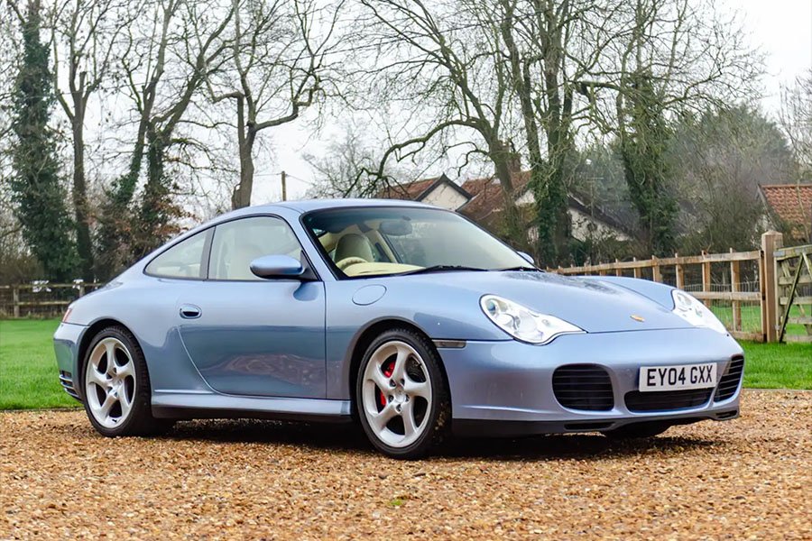 One to Buy: 1 of 1 in Horizon Blue Metallic 2004 Porsche 911 3.6 Carrera 4S (996.2)