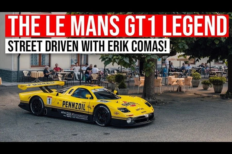 Video: Erik Comas' Street Legal Nissan R390 GT1 by Dino DC