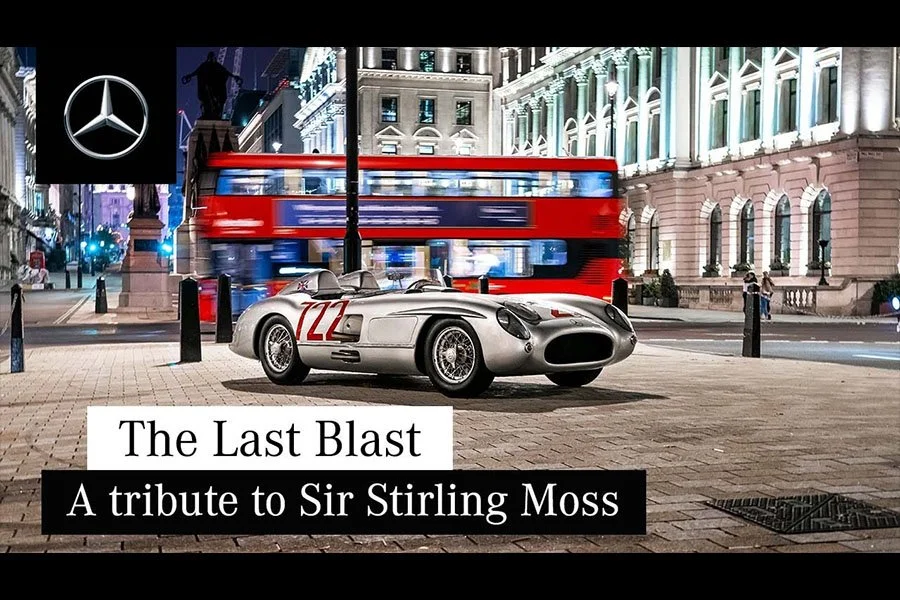Video: The Last Blast - A Tribute to Sir Stirling Moss and the Mercedes-Benz 300 SLR