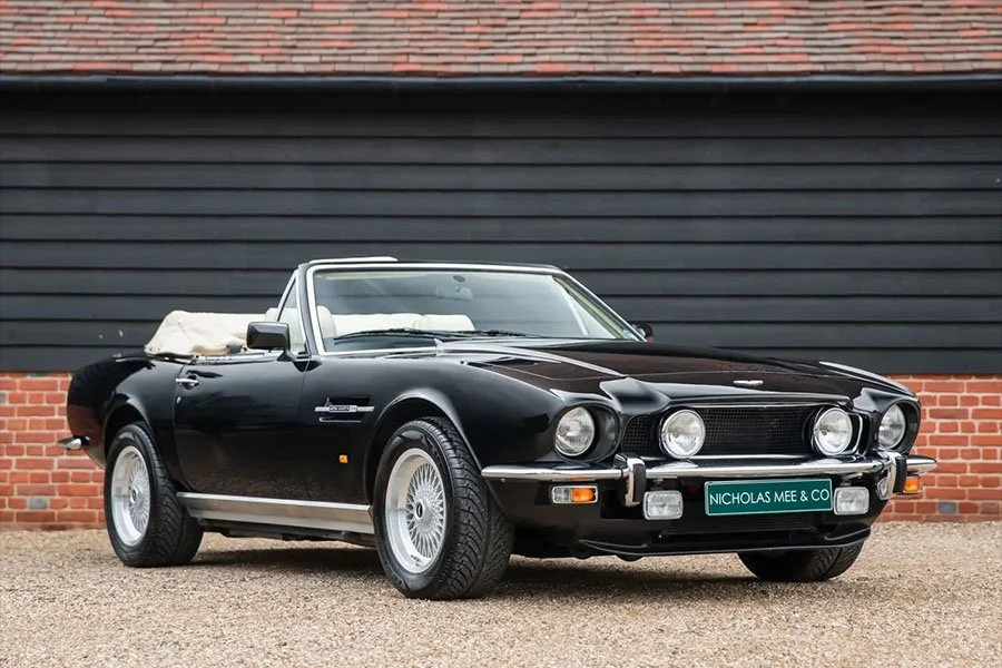 One to Buy: 25,000 mile Cannock Black 1988 Aston Martin V8 Volante V585