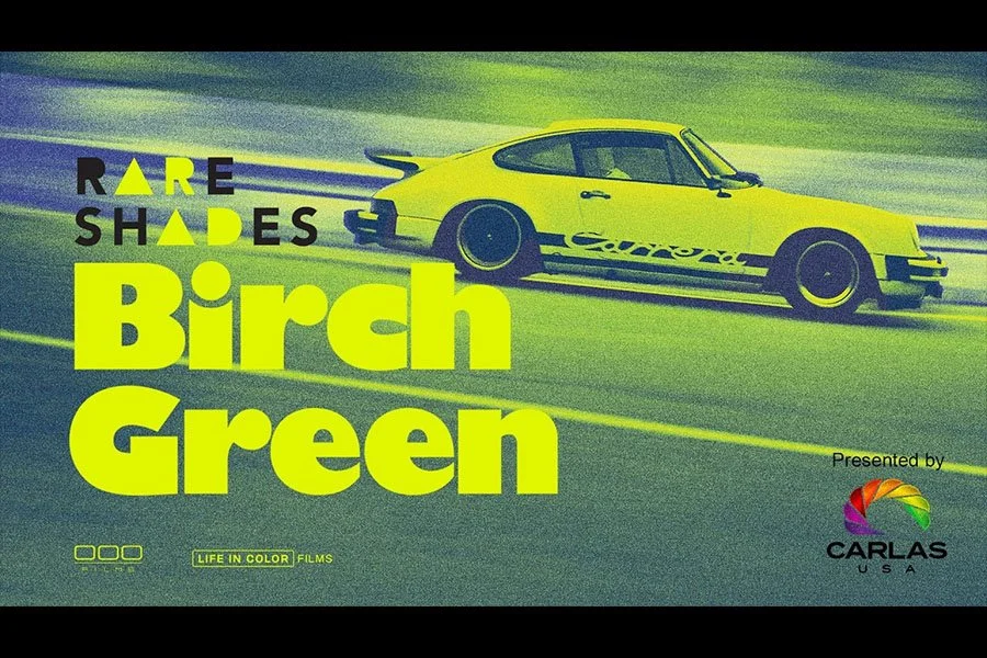 Video: Birch Green - A Porsche Color Designed For Racing That Never Took the Green Flag by 000 Magazine