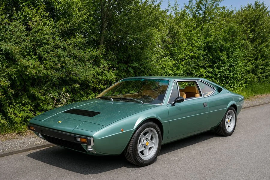 One to Buy: 13,000km Verde Medio 100-point 1976 Ferrari Dino 308 GT4