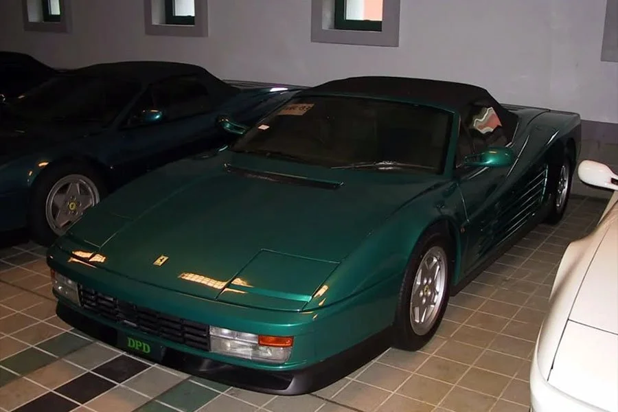 VIN: the Brunei Royal Family Ferrari Testarossa Spider chassis EFF113