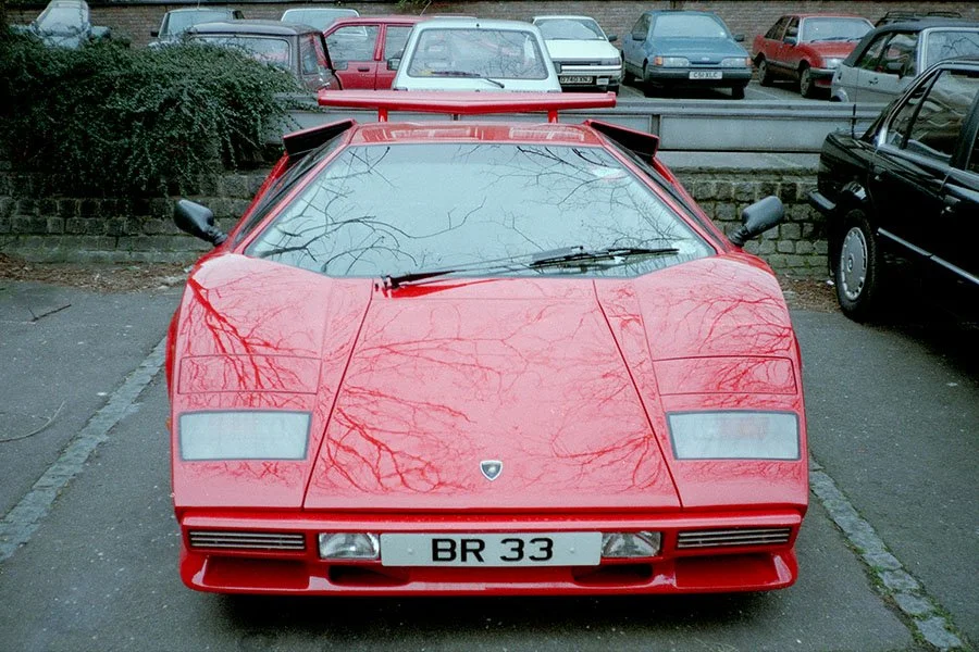 VIN: the ex-Barry Robinson / Dennis Prosser Lamborghini Countach Quattrovalvole chassis FLA12803