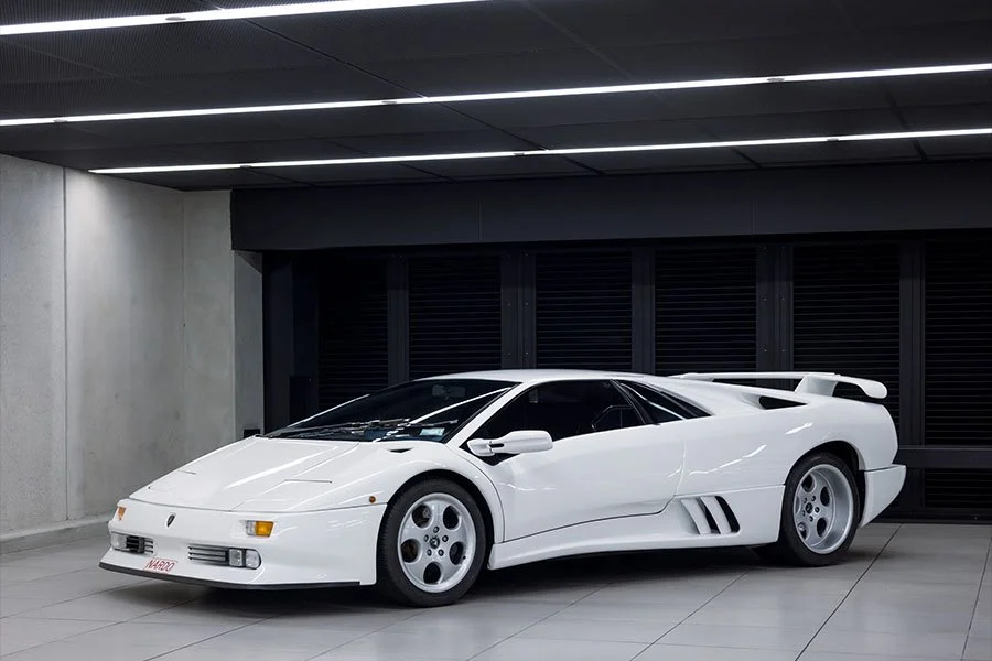 One to Buy: Bianco Impacto ex-Sultan of Brunei 1995 Lamborghini Diablo SE30