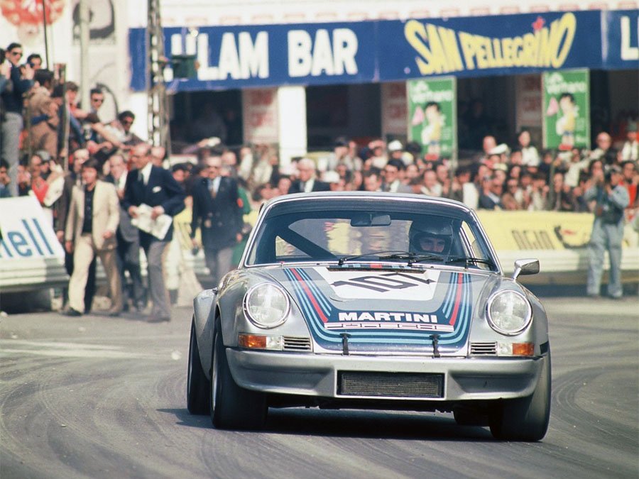 VIN: the Martini Racing Porsche 911  Carrera RSR chassis 9113600974 R8 —  Supercar Nostalgia
