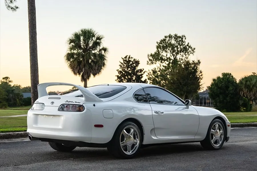 Super White 1998 Toyota Supra A80 Turbo For Sale in Florida