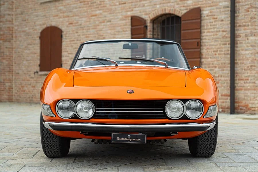 Arancio 1972 Fiat Dino 2400 Spider For Sale in Italy — Supercar