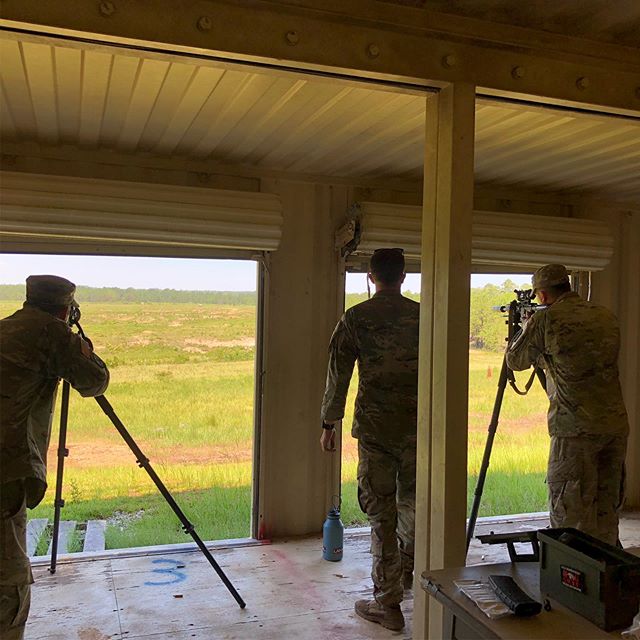 ShootNglow our at the Army Sniper school letting em abuse our Reactive Thermal Target!! They are lovin&rsquo; em!! #nvisionoptics #pulsarthermalimaging