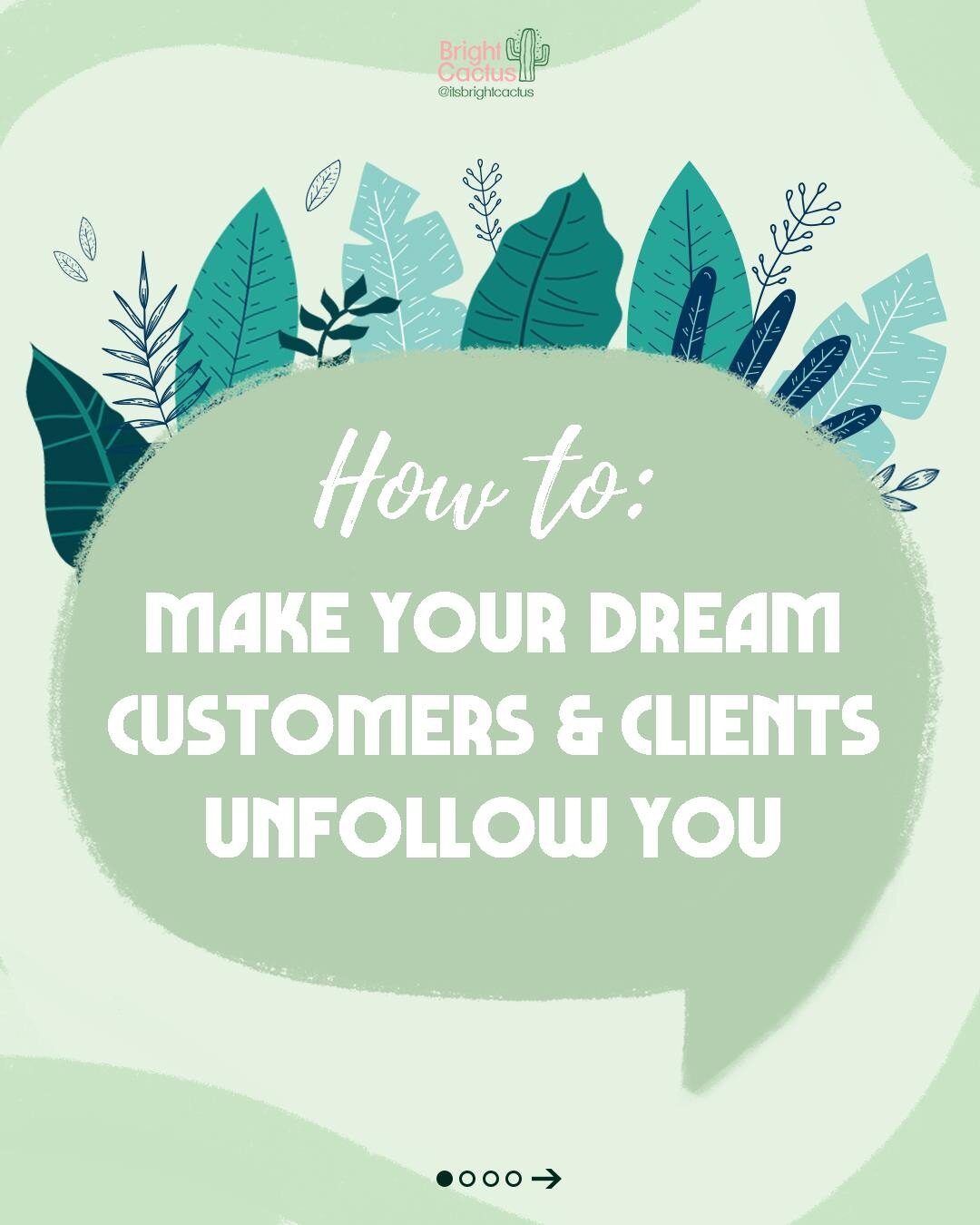 These common mistakes put you at risk of losing your dream customers &amp; clients as followers! We've talked about how followers are a dead vanity metric before, but that's because the ONLY types of followers worth tracking are those who are interes