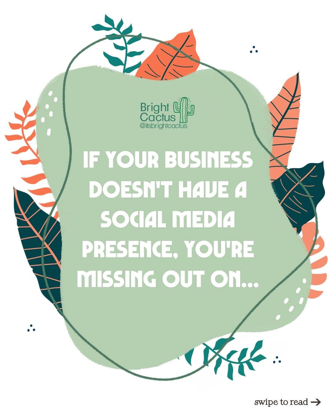 At this point it's foolish for B2C businesses not to be on social media. Not every brand has the time and resources to invest in a thorough strategy and management (although that definitely helps) but simply existing online increases your chances of 