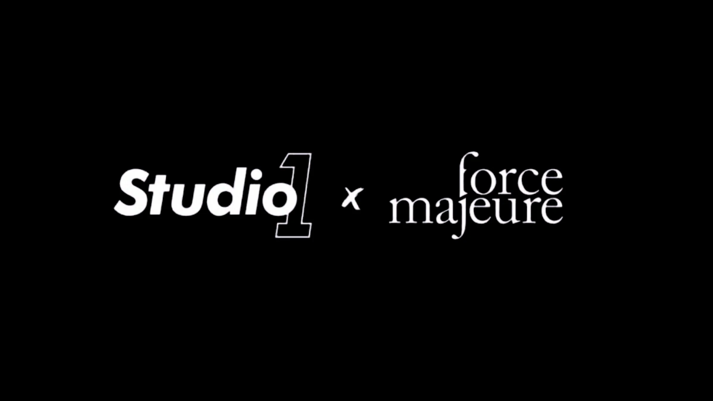 Studio1 x Force Majeure