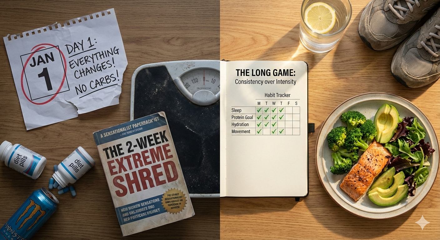 Weight Loss After 35: Why New Year's Resolutions Fail (And What Works Instead)