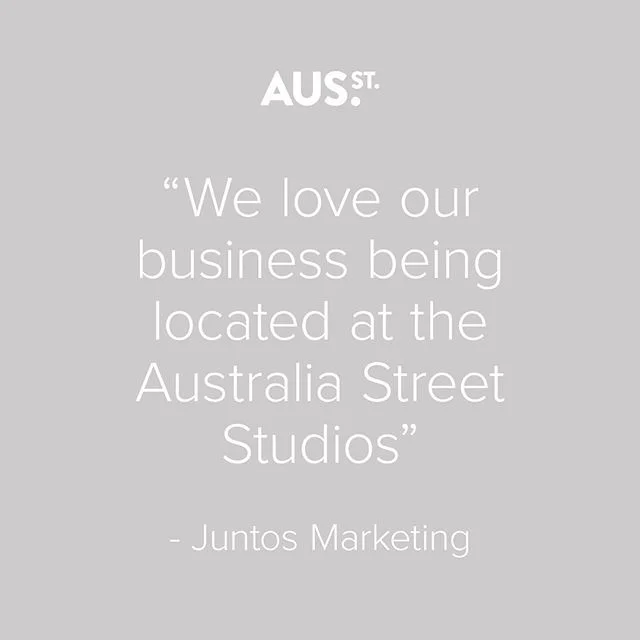 &ldquo;Moving to Australia Street Studios 3years ago has really freed us up to be more focused on our purpose and to grow&rdquo; - Juntos Marketing
.
.
#juntosmarketing #tenant #testimonial #ausststudio #sharespace #coworking