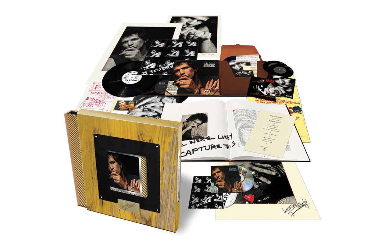 Keith Richards’ Talk Is Cheap 30th-anniversary deluxe box set won gold in design (music marketing).