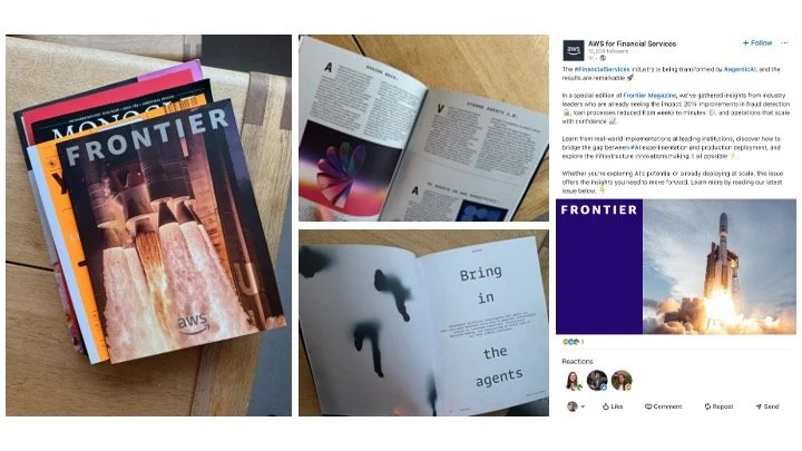 Amazon Web Services. Frontier. Magazine.