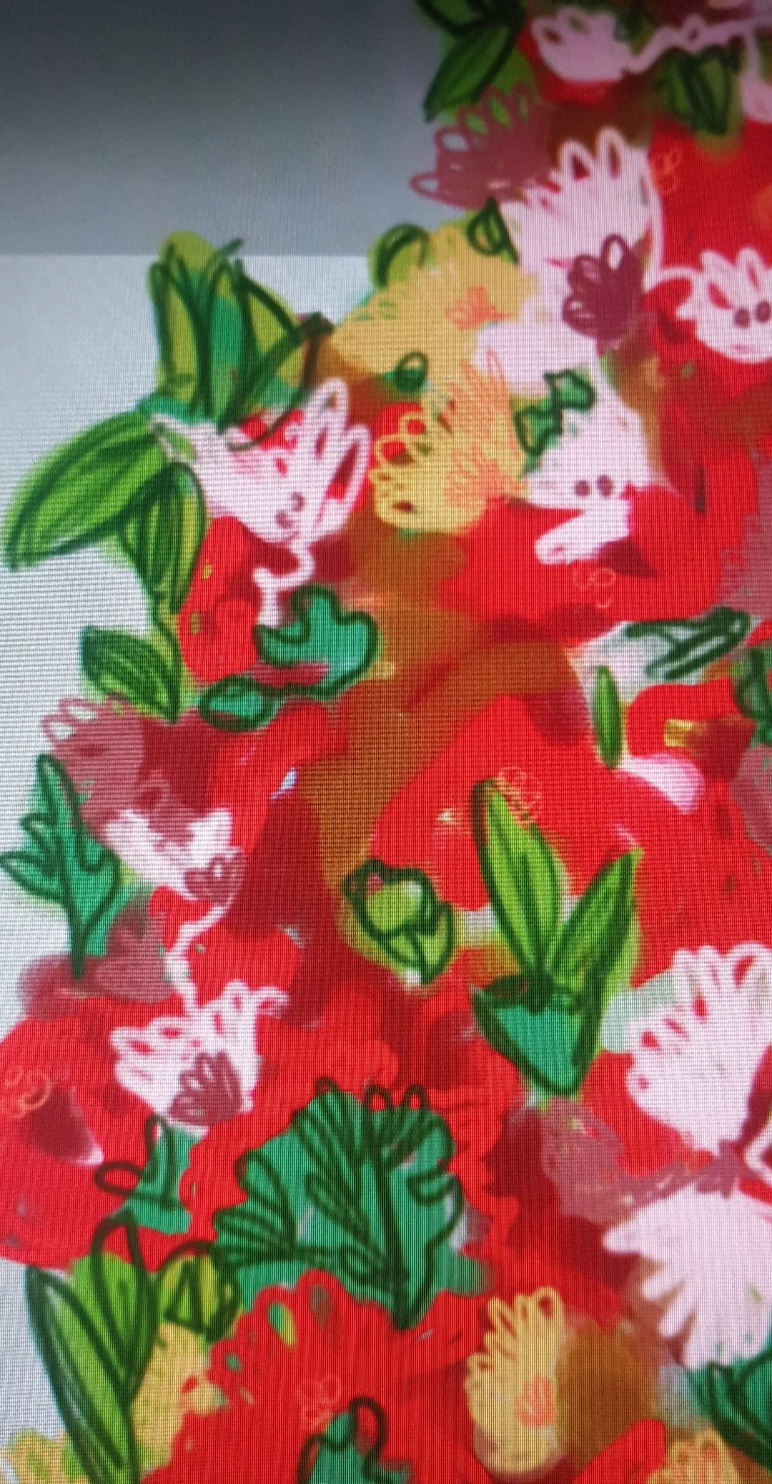 FLORALS IN POSTER