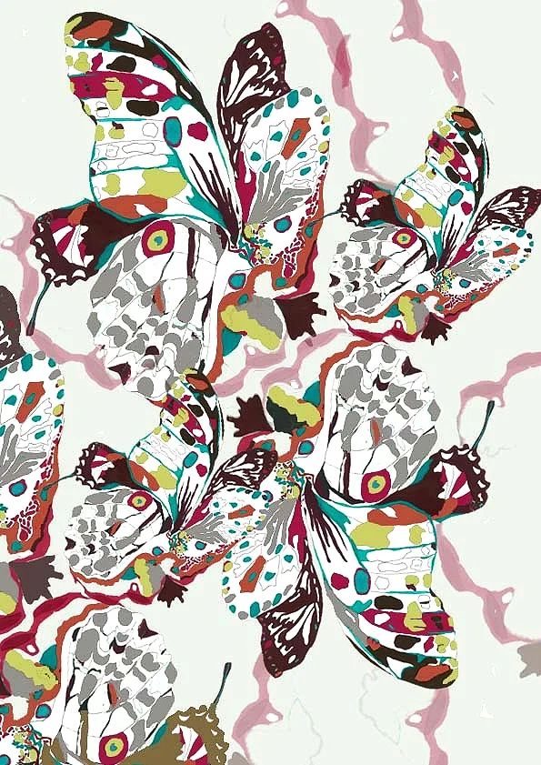 BUTTERFLY - DIGITAL PRINT