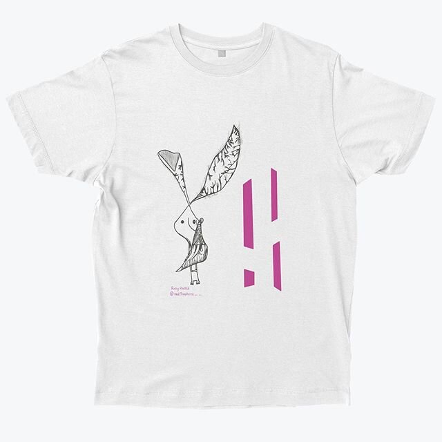 **Exciting announcement** A Pissy Rabbit t-shirt! 
I&rsquo;ve been loving creating and working on characters and objects that have popped out of my subconscious.

Pissy Rabbit is one of my favourites! 
I want more people to connect with Pissy Rabbit 