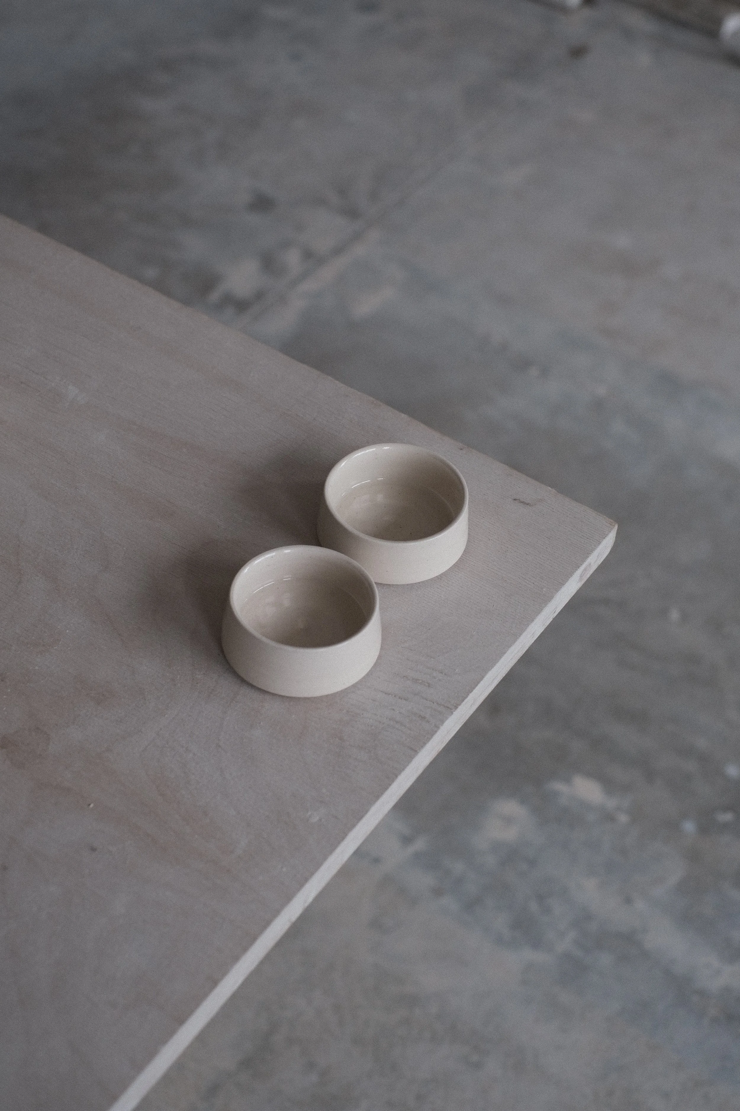 stoneware tea light holders