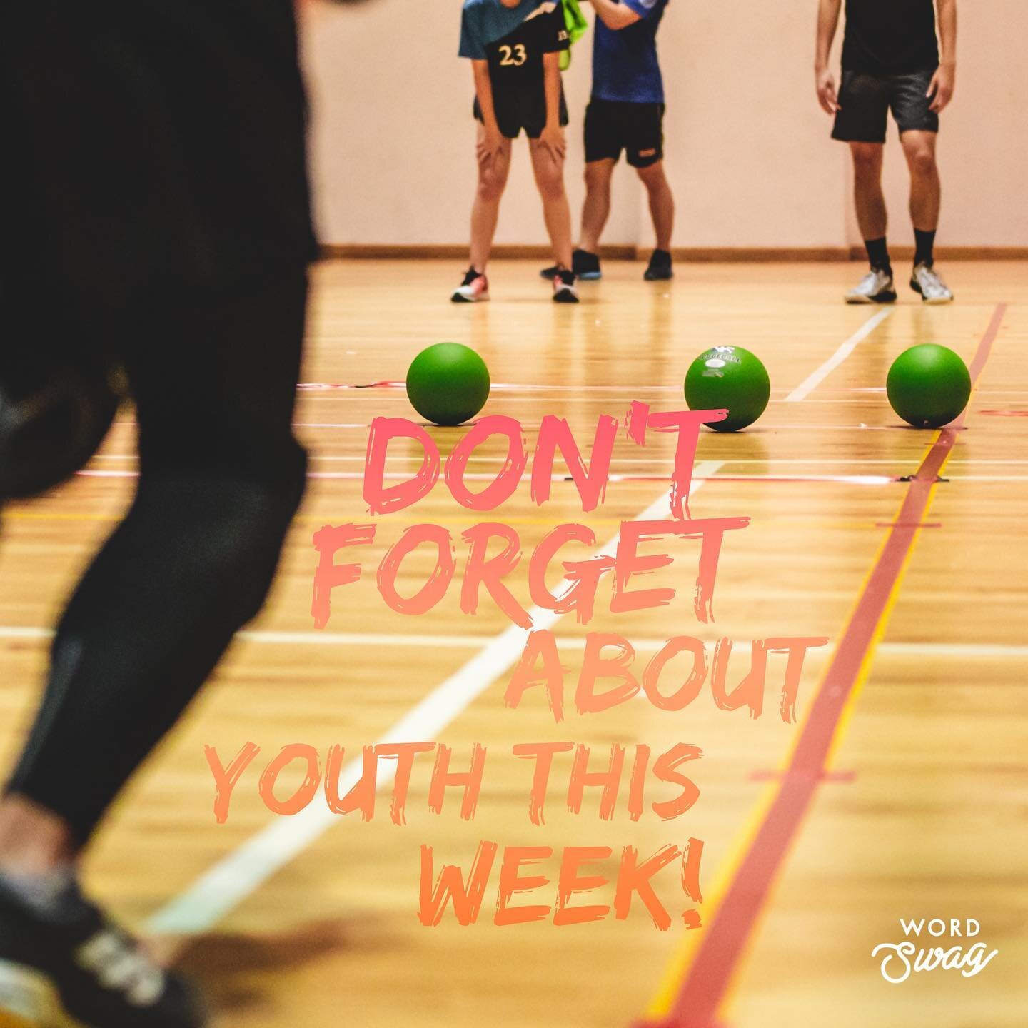 Invite your friends for youth this week!