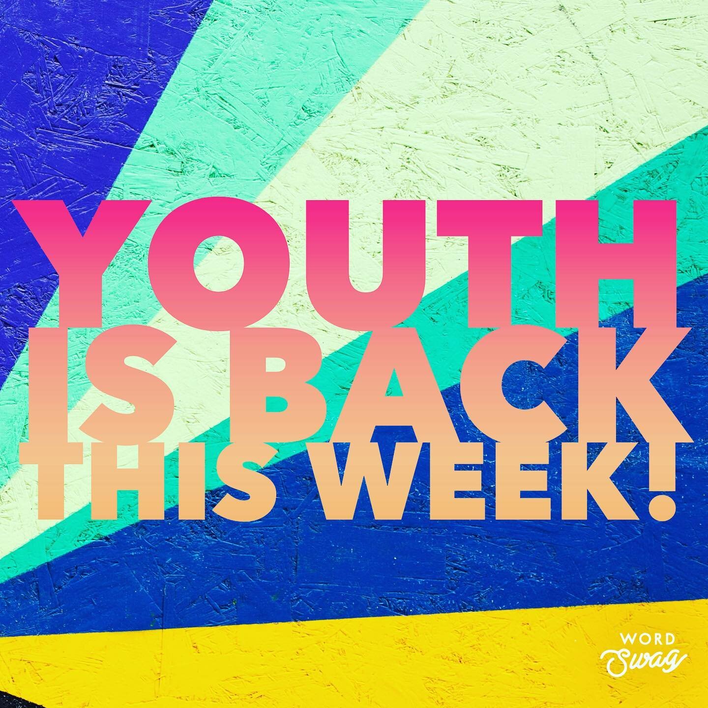 Sr. Youth - Tuesday @ 7:00-9:30
Jr. Youth - Thursday @ 7:00-9:00