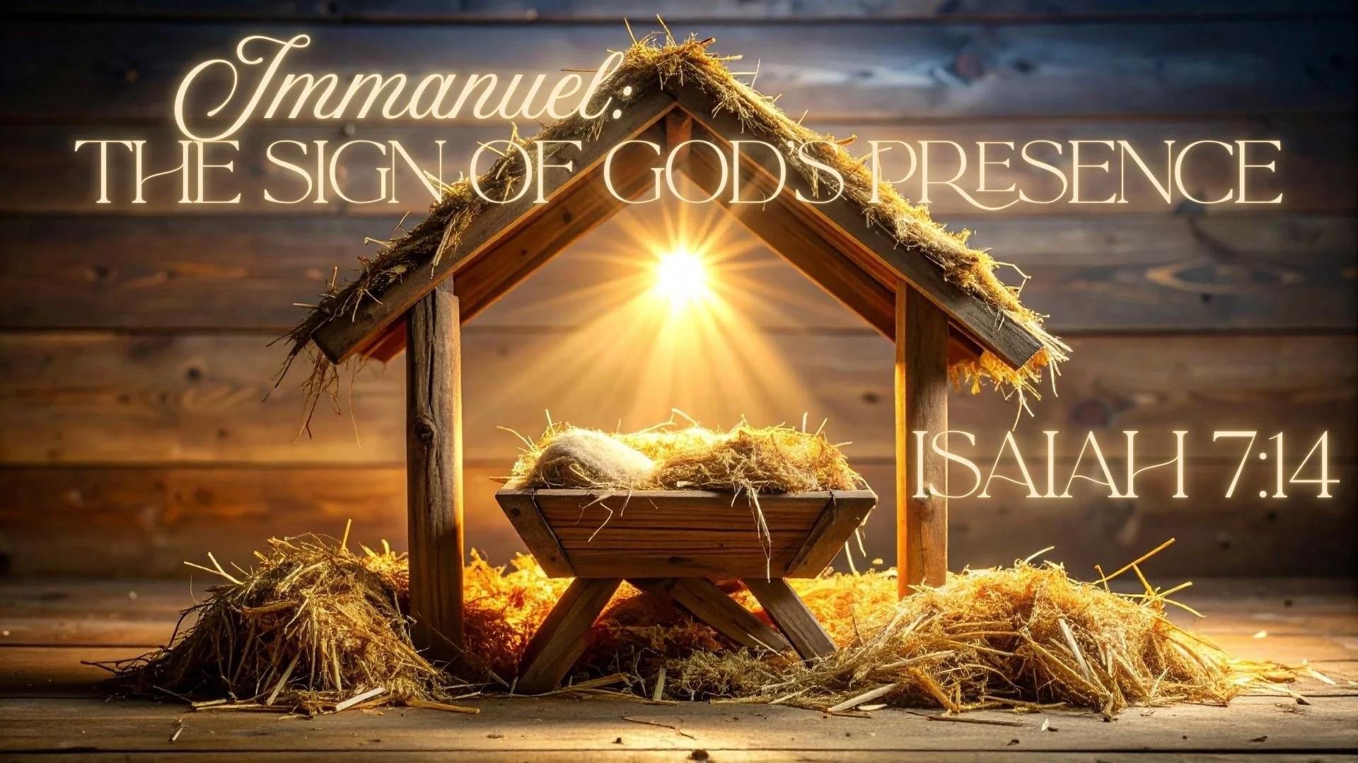 Immanuel: A Sign of God's Presence
