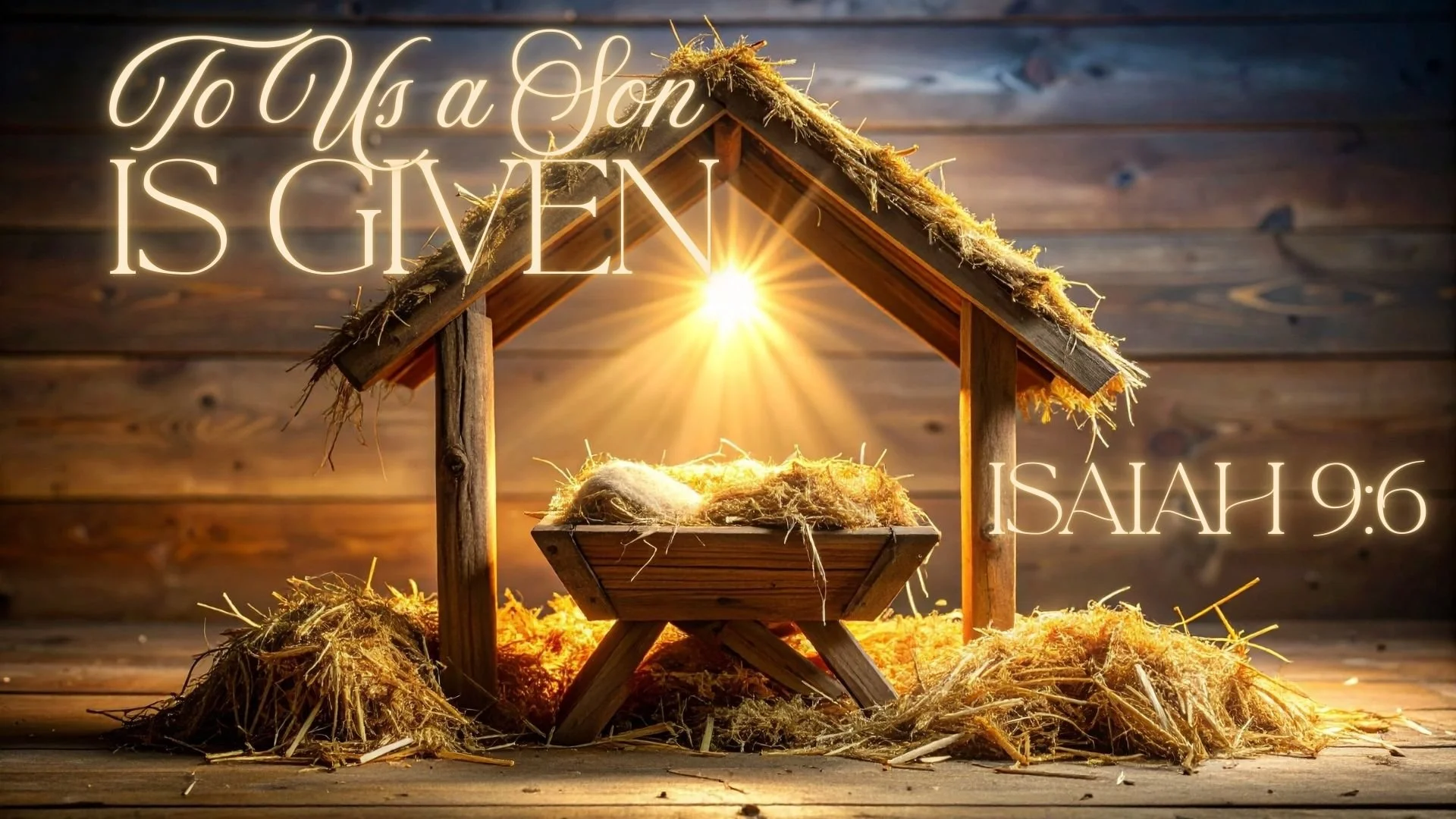 To Us a Son is Given — Church of the Open Bible