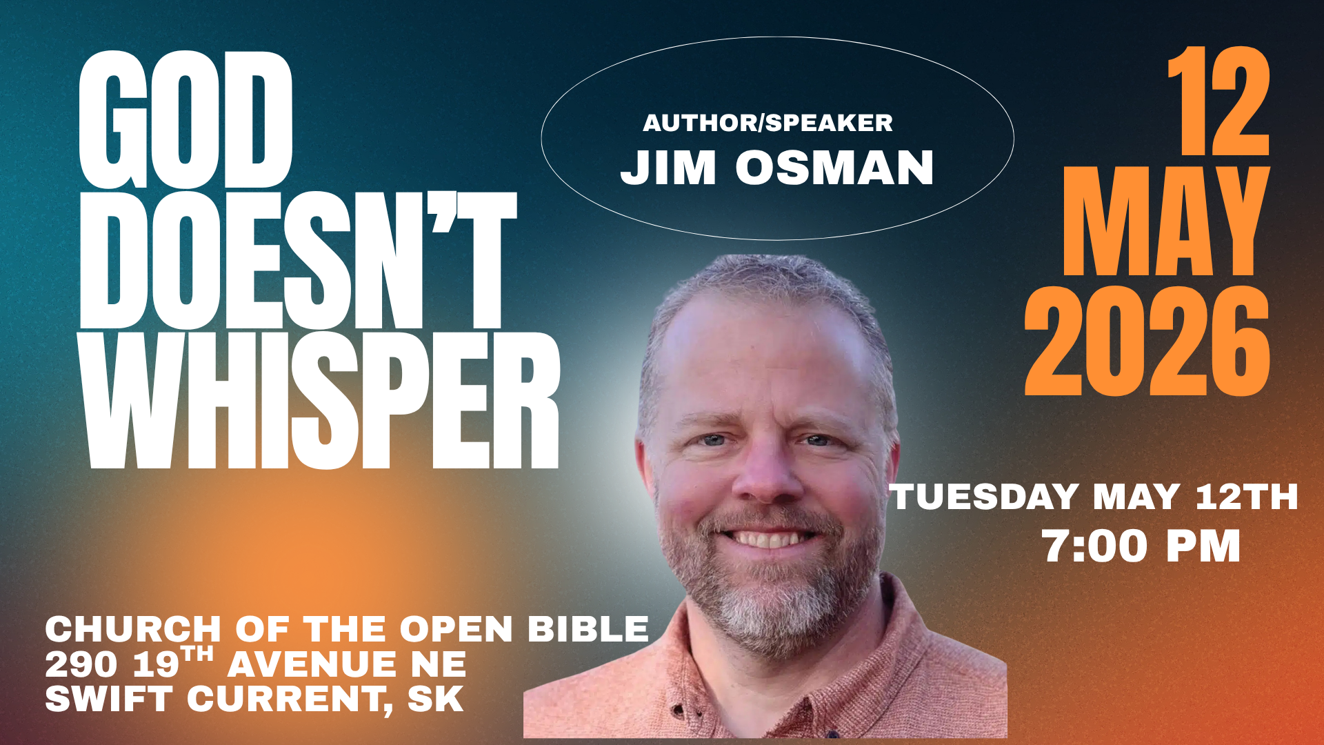 Jim Osman - God Doesn't Whisper