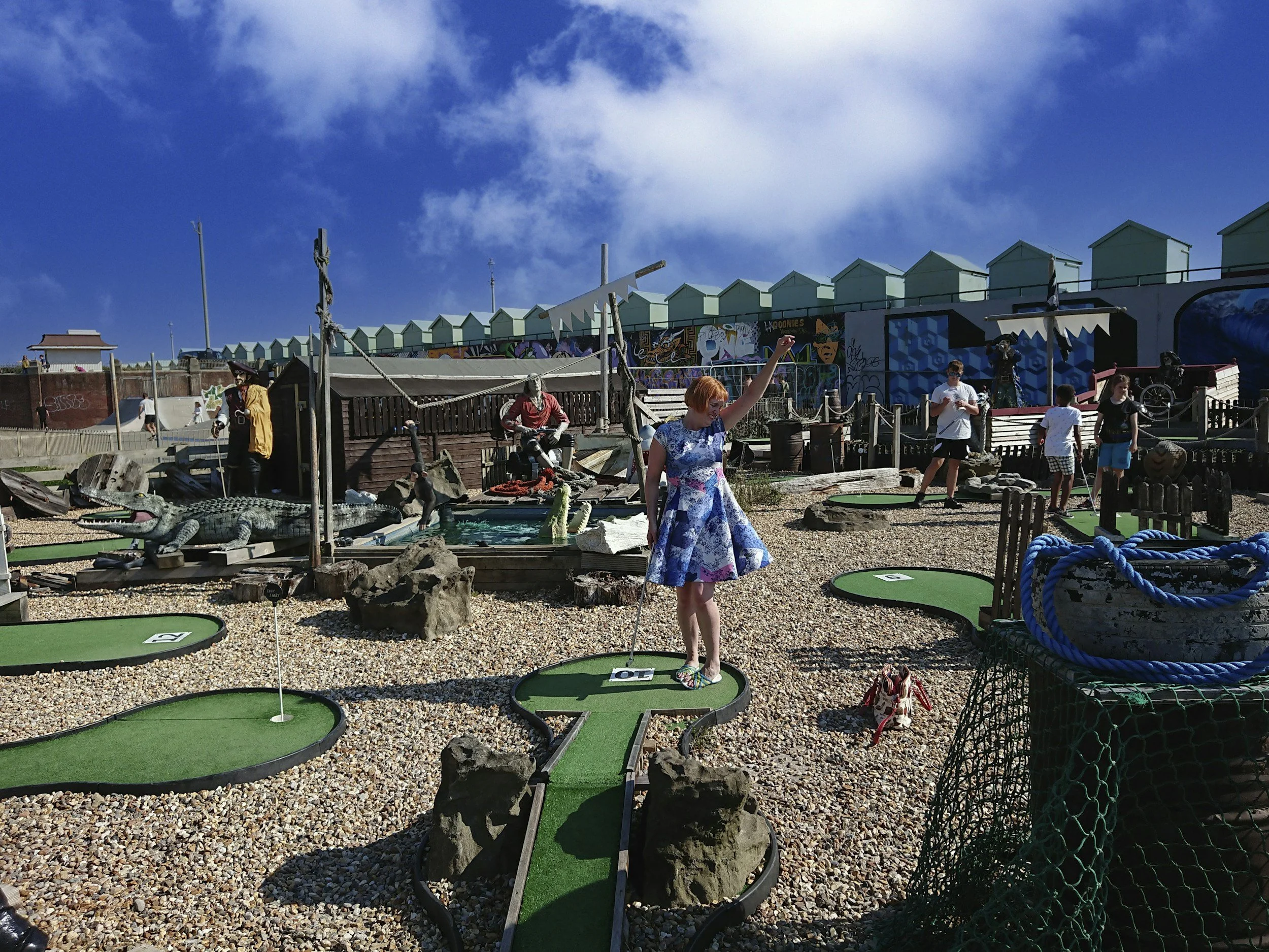 Jr Youth Mini Golf and Ice Cream