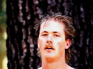 A tired Bruce at Robinson Flat in 1994—exhaustion set in!