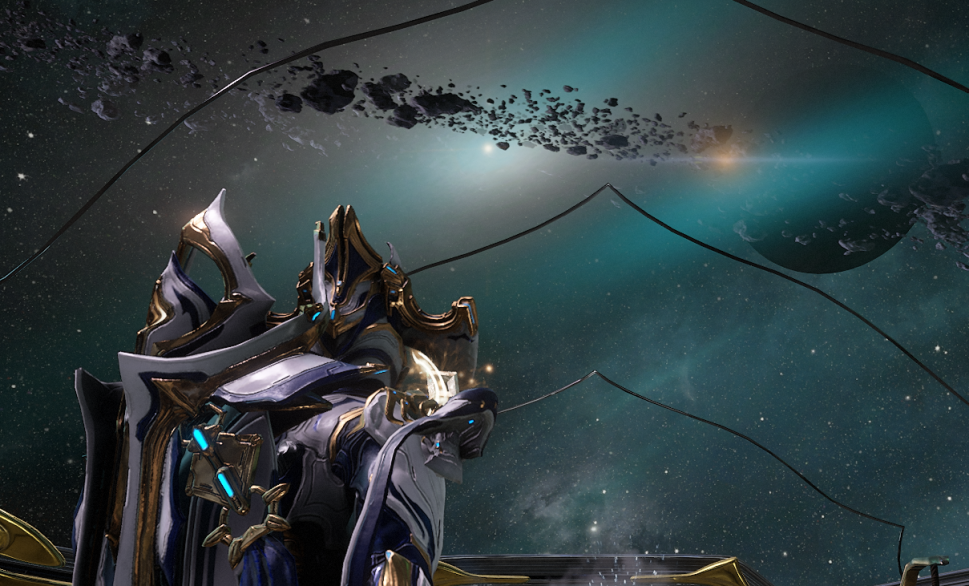 Warframe Flying Through An Endless Space Startmenu